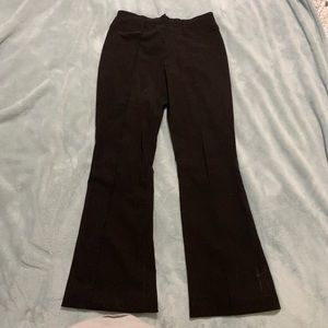 Black flare pants mid rise 
Brand: Rampage 
Size: US 5 (s/m)